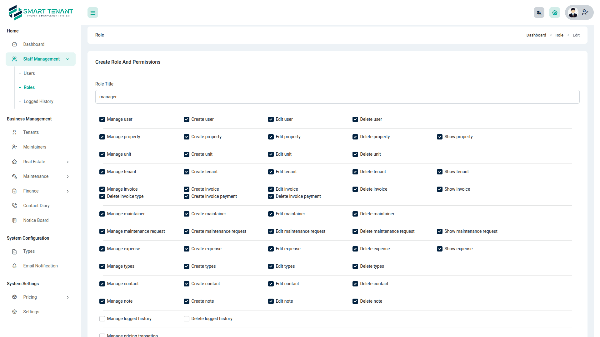 All your properties, perfectly organised